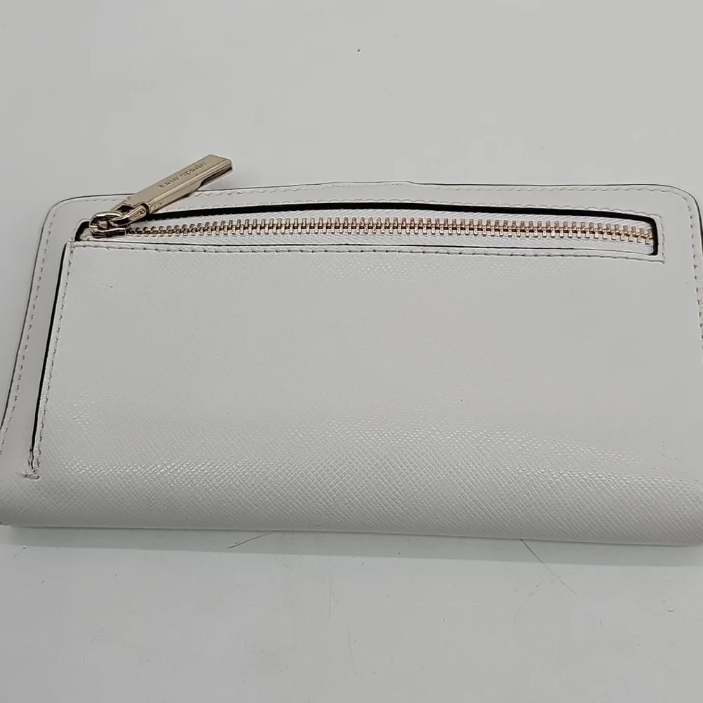 Kate Spade New York Dolly Perforated Leather Spade Bucket Bag White Bund…